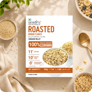 Roasted Jowar Flakes (Sorghum Millet Flakes)